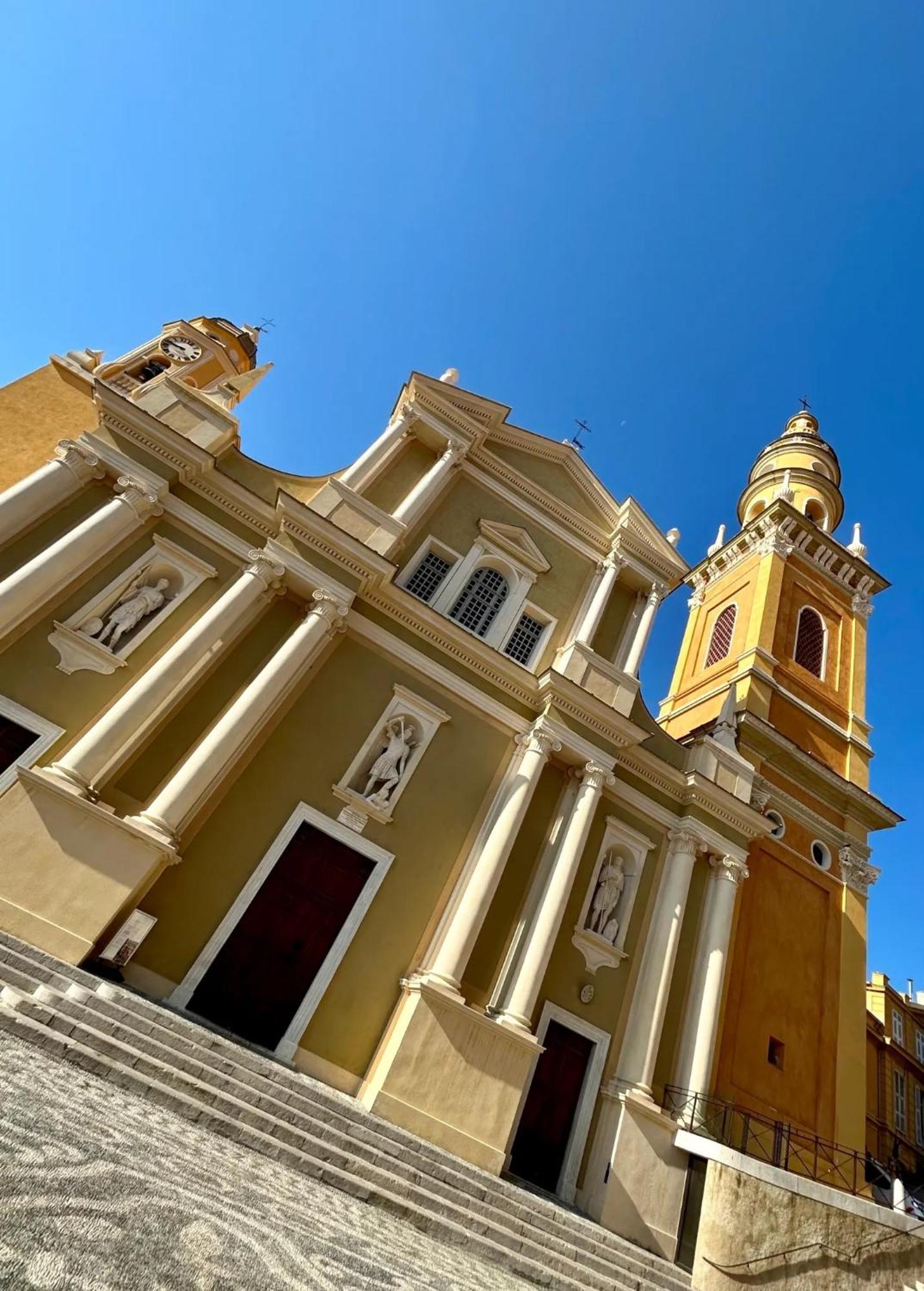 Magnifique Duplex Vue Mer Menton Bagian luar foto